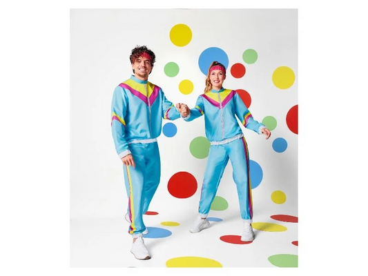 Men's Suit Tracksuit 90's - Light Blue - Men