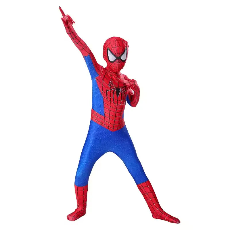 Spiderman Costume β Jumpsuit with Mask β Red β Kids