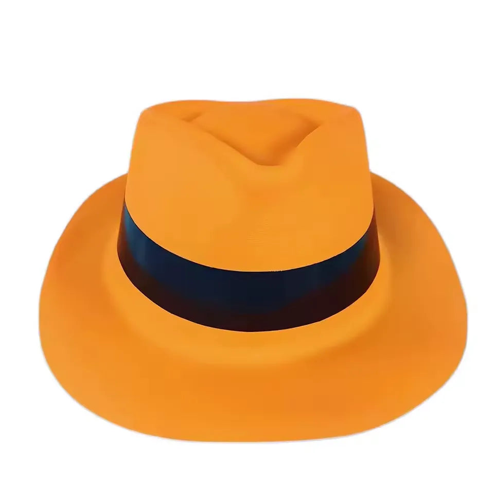 Oranje UV-Feesthoed - Kinderen