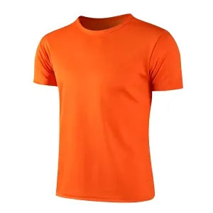 Orange Sports T-Shirt - Men - Men