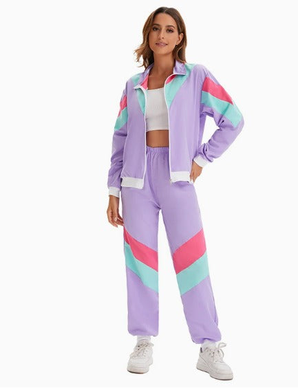 Jaren β90 Trainingspak β Paars - Unisex