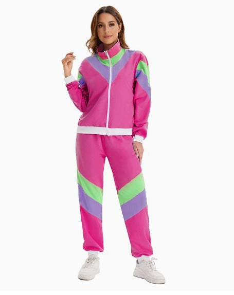 Jaren ‘90 Trainingspak – Roze - Unisex