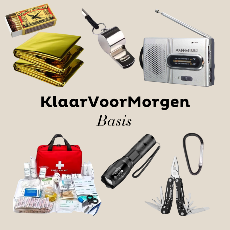 KlaarVoorMorgen - Basis - Noodpakket 