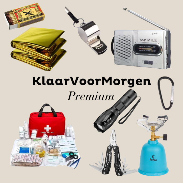 KlaarVoorMorgen - Premium - Noodpakket 