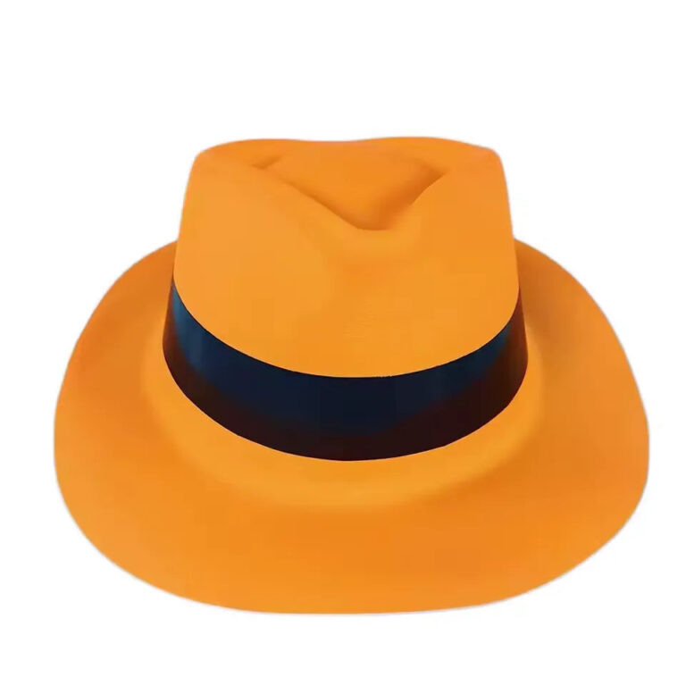 Oranje UV-Feesthoed - Kinderen
